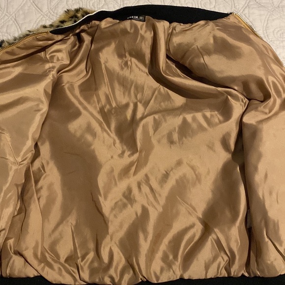 SHEIN Leopard Bomber Jacket - Picture 8 of 10